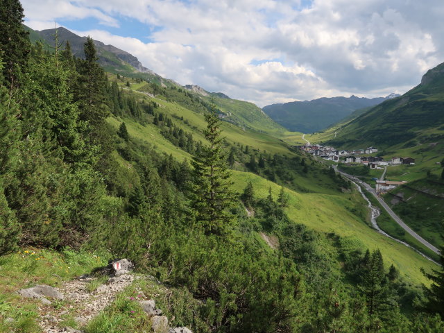 zwischen Monzabonalpe und Zürs (20. Juli)