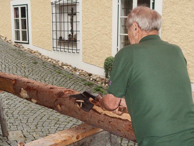 Lebendiges Handwerk: Zimmermann