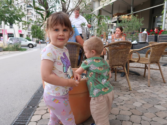 Marie und Nils im Restaurant Portobello