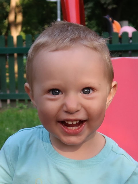 Nils am Erlebnisspielplatz Schloss Wolkersdorf