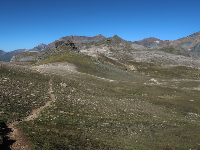 Klagenfurter Jubiläumsweg zwischen Tauernkopf und Rossscharte (8. Aug.)