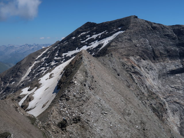Klagenfurter Jubiläumsweg zwischen Krumlkeeskopf und Otto-Umlauft-Biwakschachtel (8. Aug.)