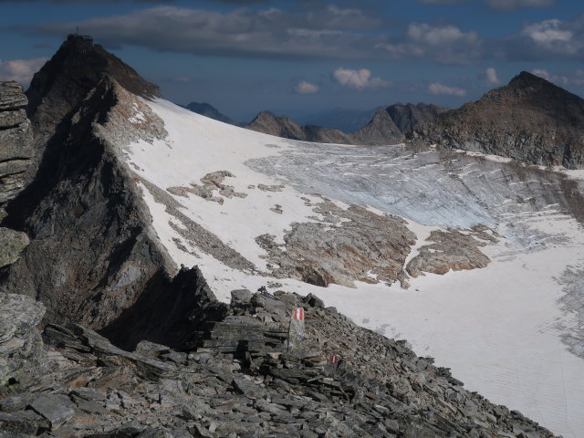 zwischen Goldzechkopf und Kleinfleißkees (8. Aug.)