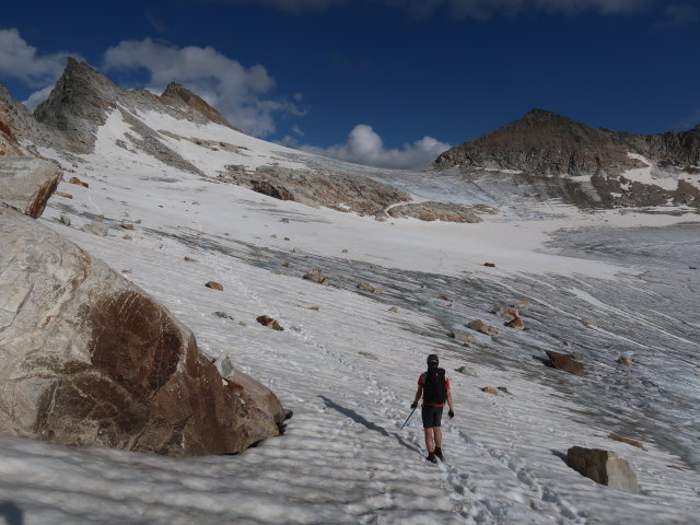 Ronald am Kleinfleißkees (8. Aug.)