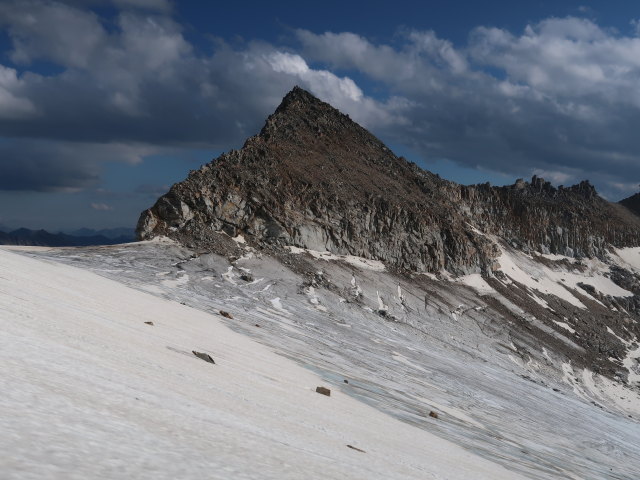 Goldbergspitze vom Kleinfleißkees aus (8. Aug.)
