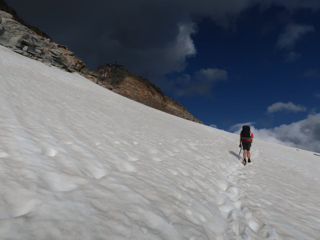 Ronald am Kleinfleißkees (8. Aug.)
