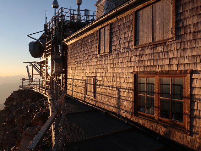 Observatorium Sonnblick und Zittelhaus, 3.106 m (9. Aug.)