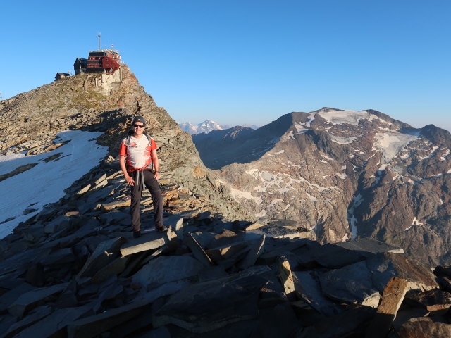 Ronald zwischen Hohem Sonnblick und Rojacherhütte (9. Aug.)