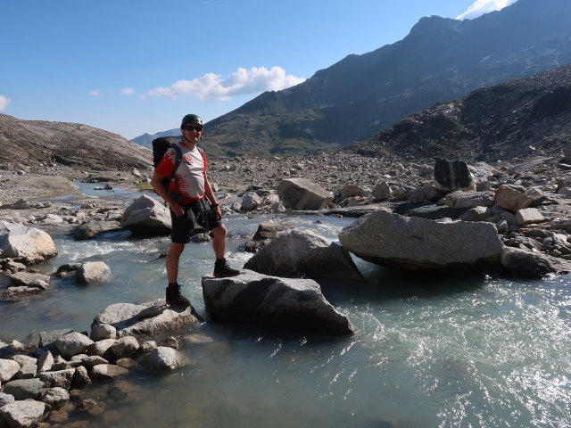 Ronald in der Hüttwinklache (9. Aug.)