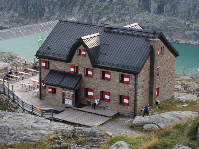 Duisburger Hütte, 2.573 m (9. Aug.)