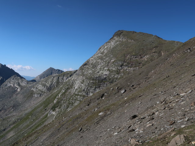 Hagener Weg zwischen Feldseescharte und Hagener Hütte (10. Aug.)