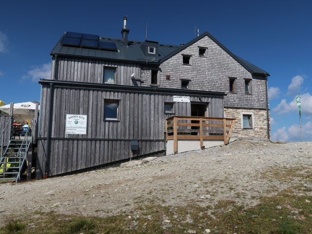 Hagener Hütte, 2.448 m (10. Aug.)