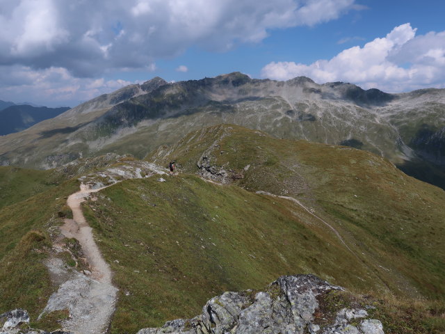 Ronald zwischen Niederem Tauern und Eselkar (10. Aug.)