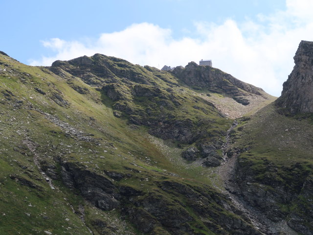 Hagener Hütte vom Eselkar aus (10. Aug.)