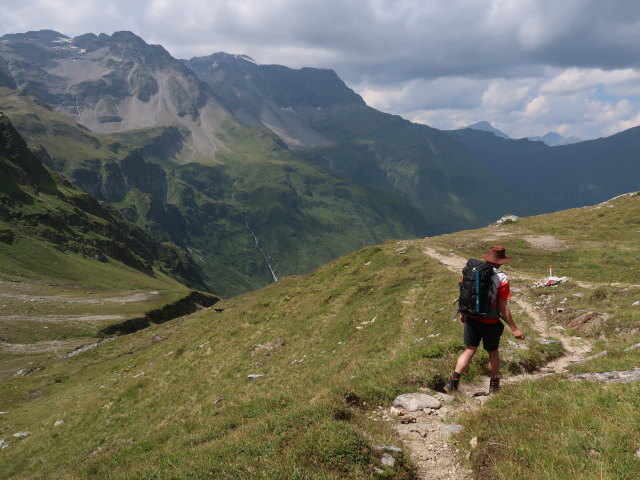 Ronald im Eselkar (10. Aug.)