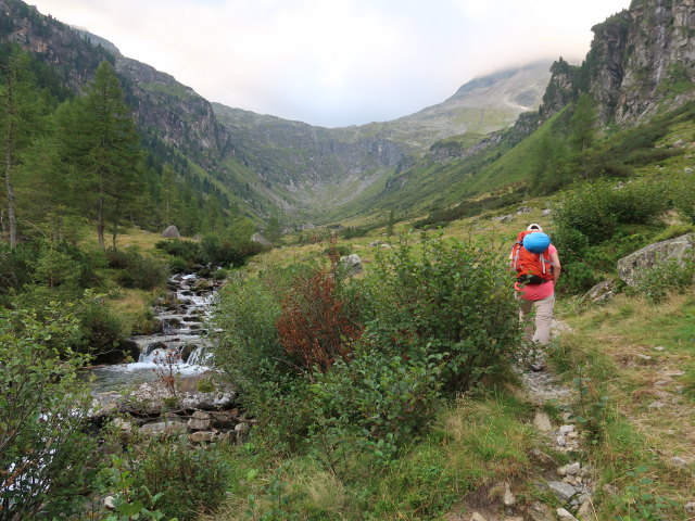 Melanie zwischen Felbertauernstraße und Finsterkar