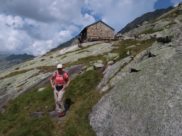 Melanie und Frank bei der Amerseehütte