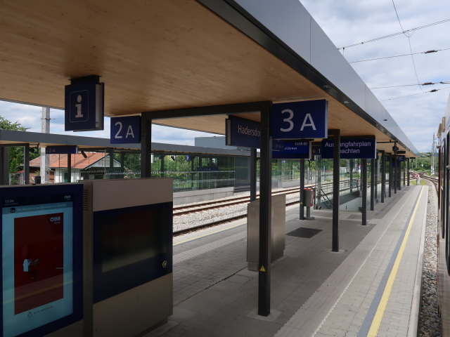 Bahnhof Hadersdorf am Kamp, 203 m