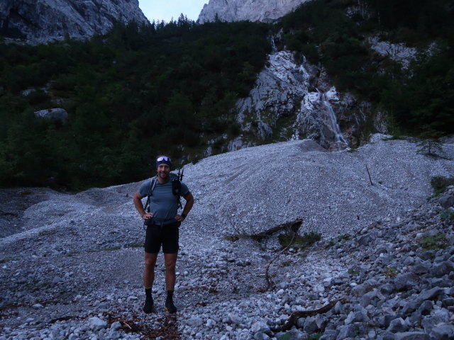 Christoph zwischen Sparchenbach und Mirakelbrünnl (24. Aug.)