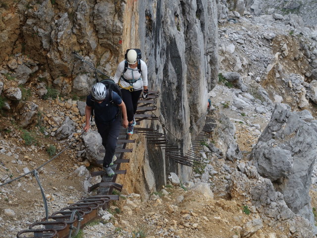 Jägerwand-Treppe (24. Aug.)