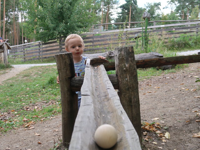 Nils im Abenteuergarten