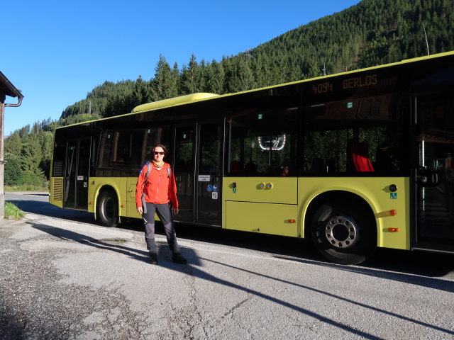 Carmen in der Haltestelle Gerlos Gasthof Kühle Rast, 1.191 m
