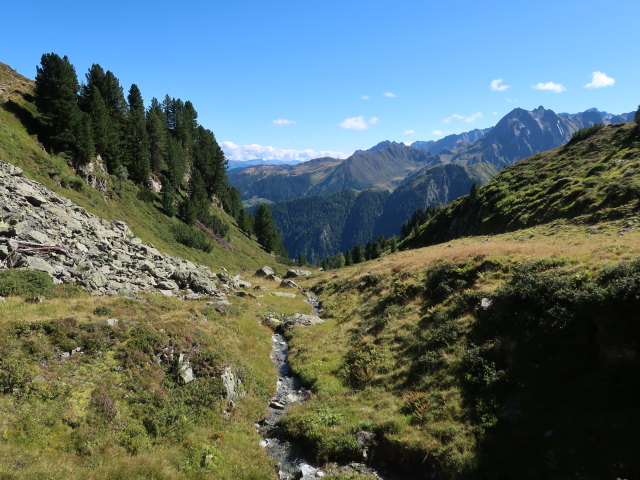 zwischen Weißbachalm-Mitterleger und Torhelm