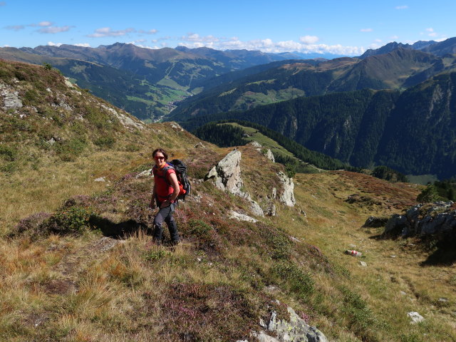 Carmen zwischen Weißbachalm-Mitterleger und Torhelm