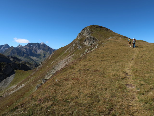 zwischen Weißbachalm-Mitterleger und Torhelm