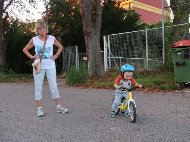 Mama und Nils Auf der Haide