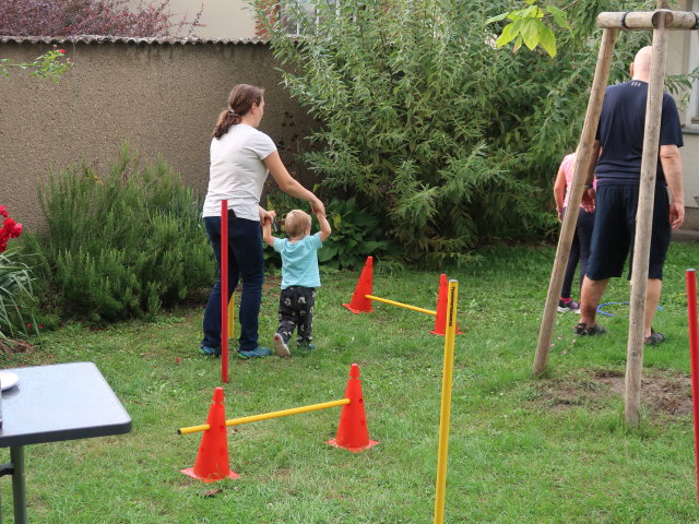 Sabine und Nils in der Pfarre Süßenbrunn