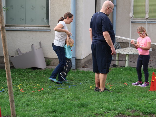 Sabine und Nils in der Pfarre Süßenbrunn