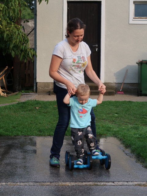 Sabine und Nils in der Pfarre Süßenbrunn