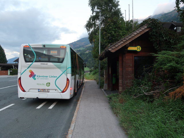 Haltestelle Stall im Mölltal Café Suntinger