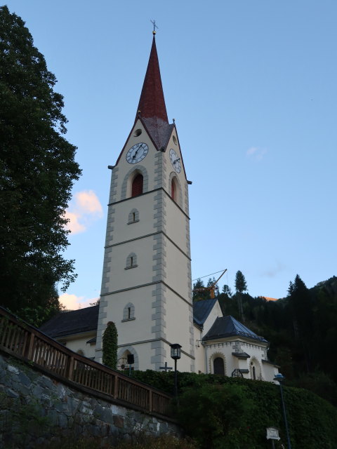 Pfarrkirche Stall im Mölltal, 870 m