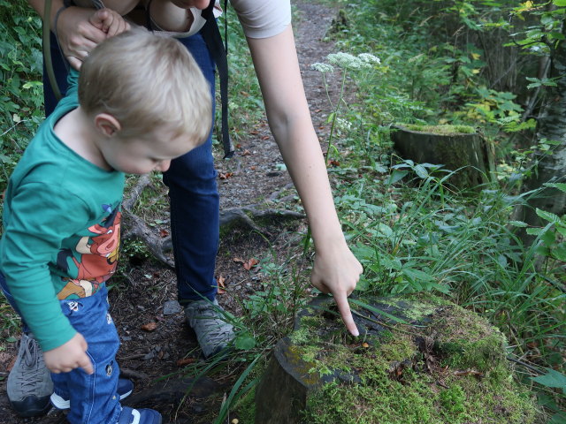 Nils und Sabine zwischen Pinkenkogel und Bahnhof Semmering