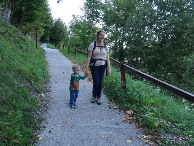 Nils und Sabine zwischen Pinkenkogel und Bahnhof Semmering
