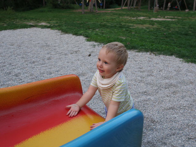 Nils am Waldspielplatz Hirtenberg