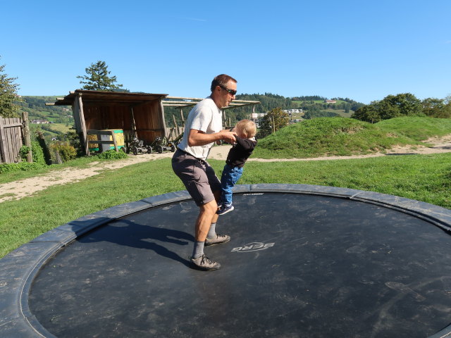 Ich und Nils im Tierpark Buchenberg