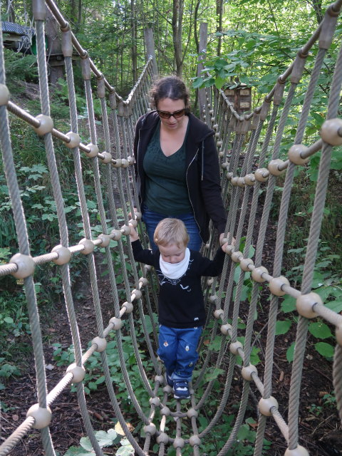 Sabine und Nils im Tierpark Buchenberg
